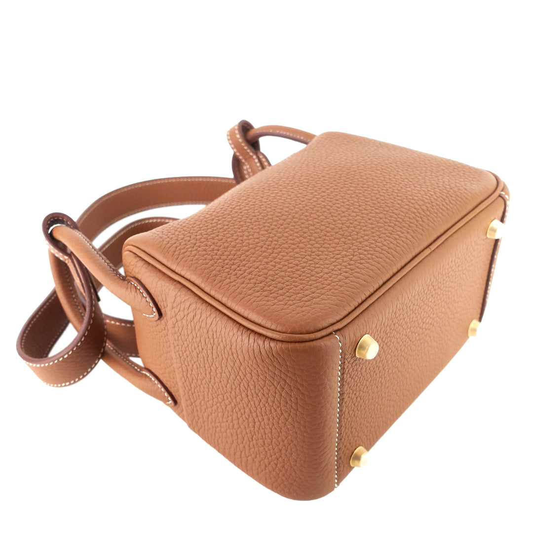 Lindy Mini 20 Clemence Leather Bag