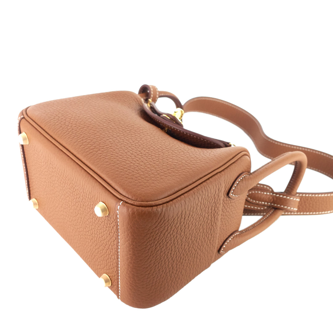 Lindy Mini 20 Clemence Leather Bag