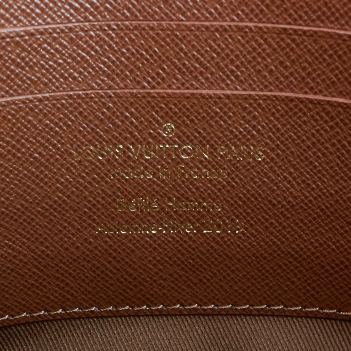 monogram canvas soft trunk pouch bag