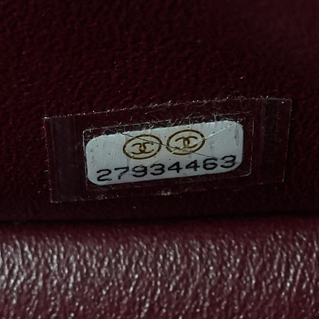 classic double flap jumbo caviar leather bag