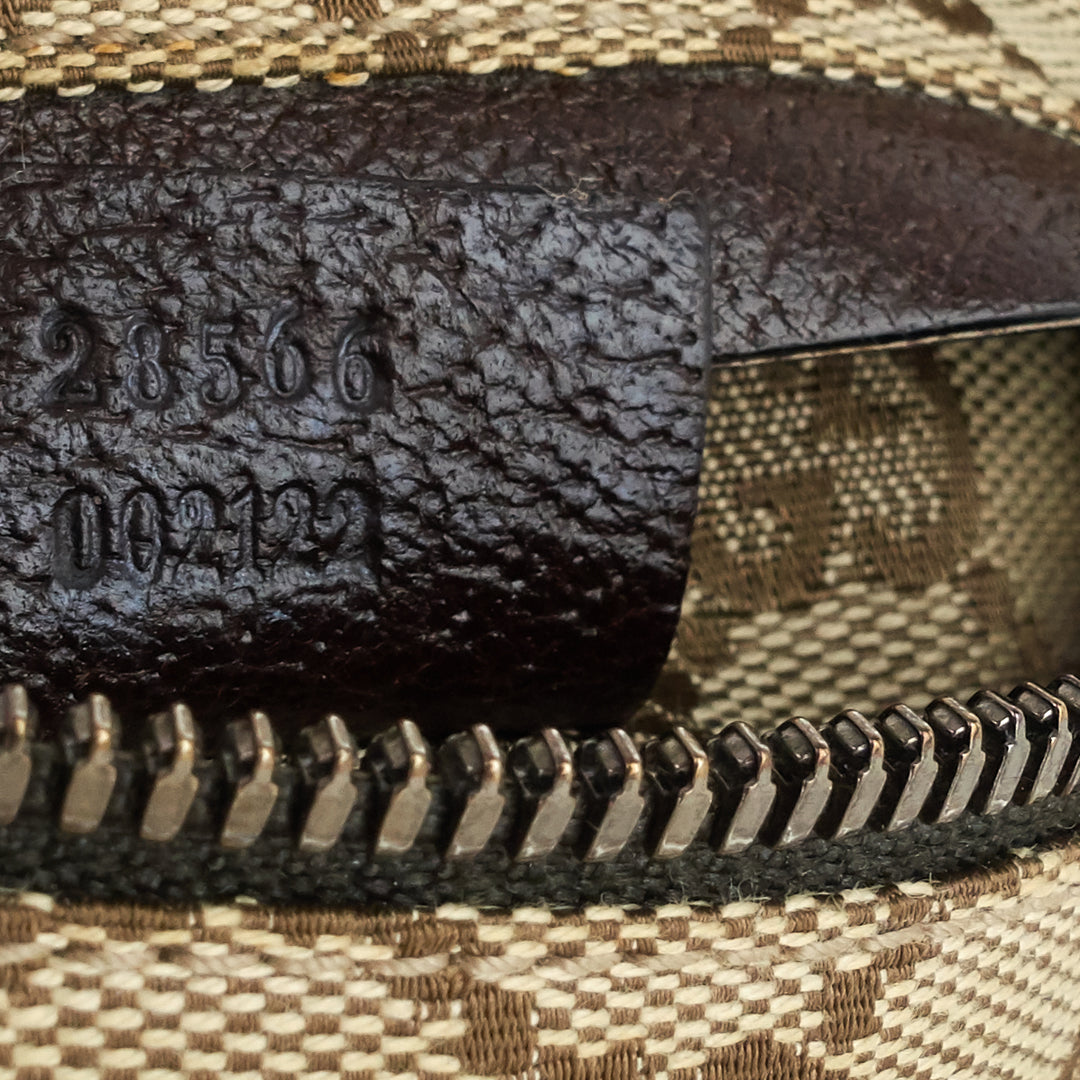 monogram canvas belt bag