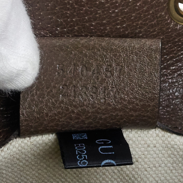 ophidia gg supreme canvas bucket bag