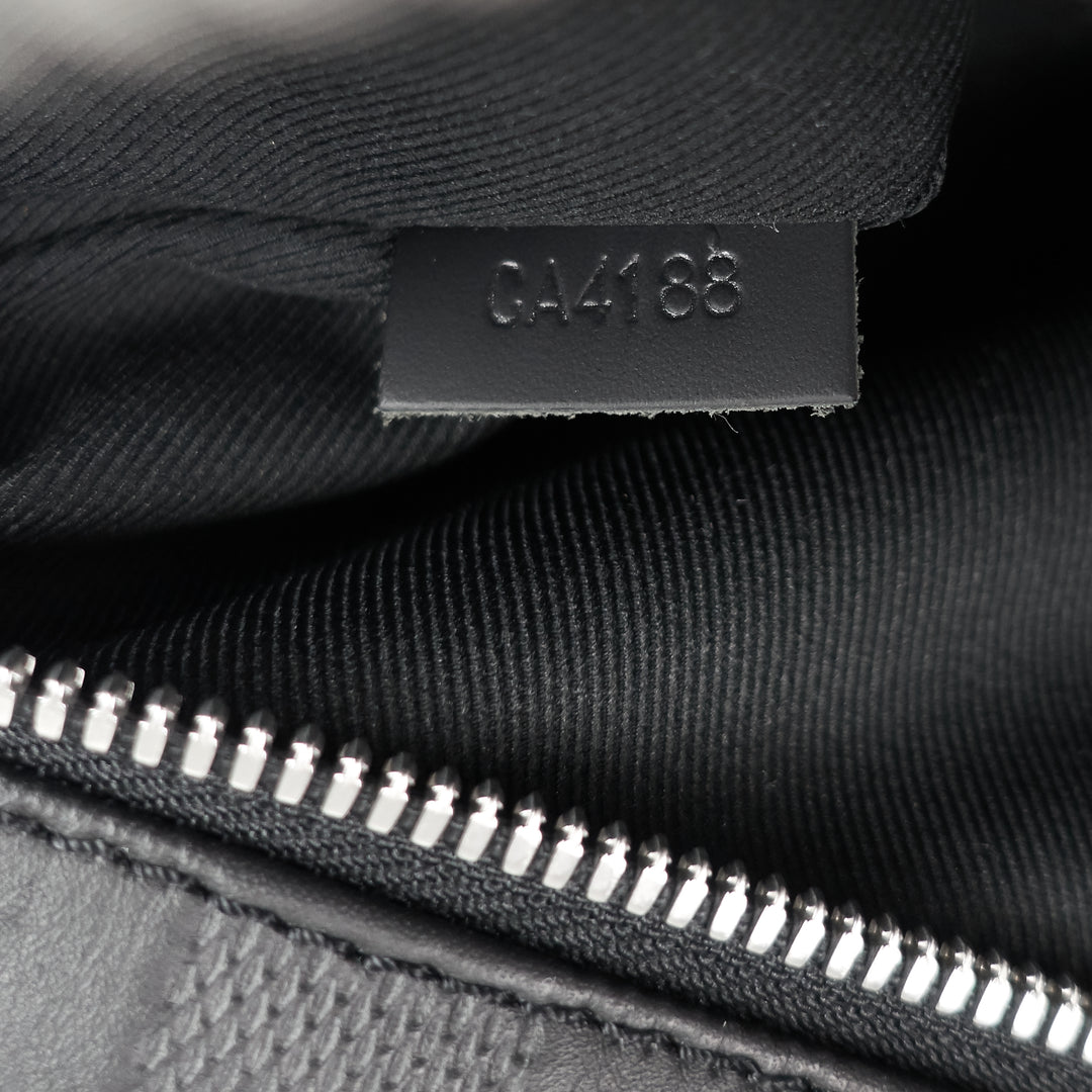 district damier infini leather messenger mm bag