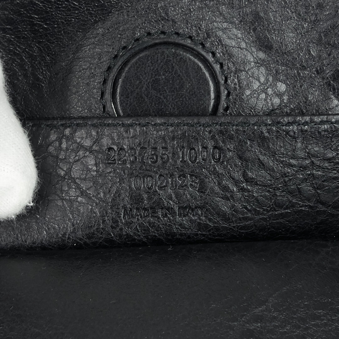 sunday large lambskin leather tote bag