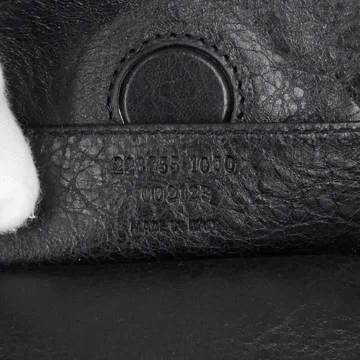 sunday large lambskin leather tote bag