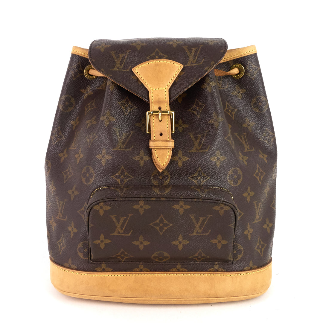 montsouris mm monogram canvas backpack bag
