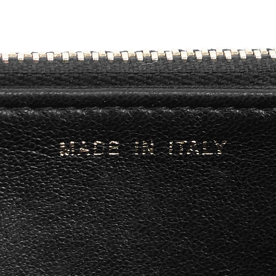 golden class double cc lambskin wallet on chain bag