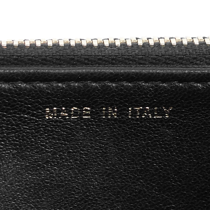 golden class double cc lambskin wallet on chain bag