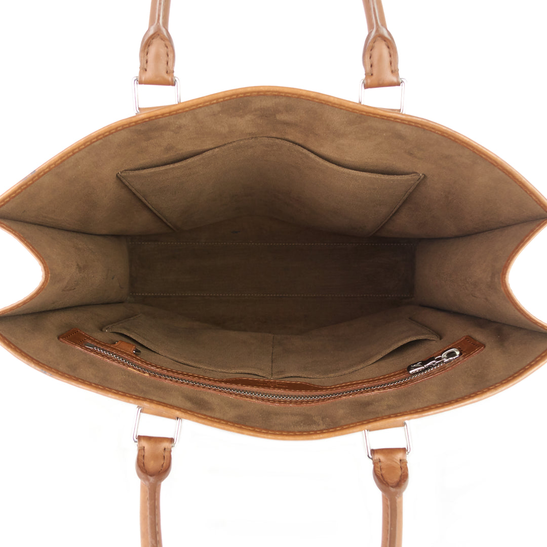 sac plat nomade leather bag