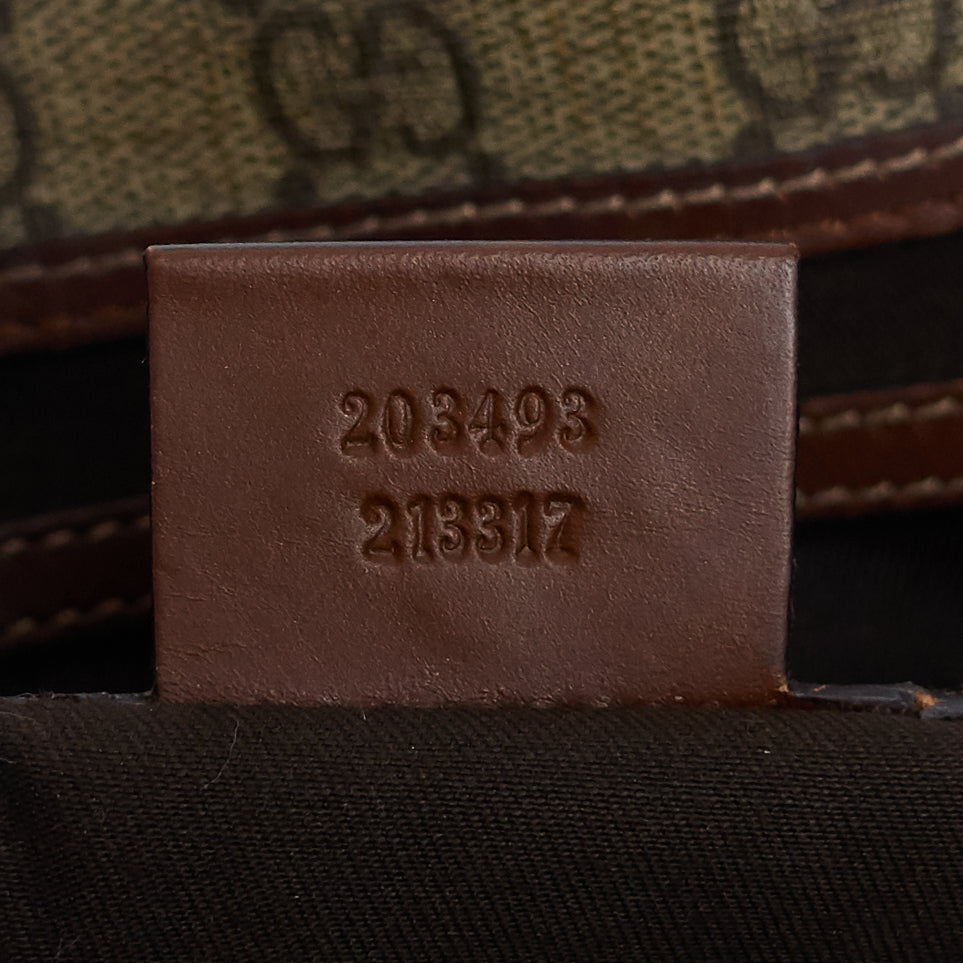joy large gg coated canvas bag
