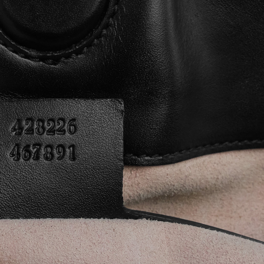 signature top handle guccissima bag