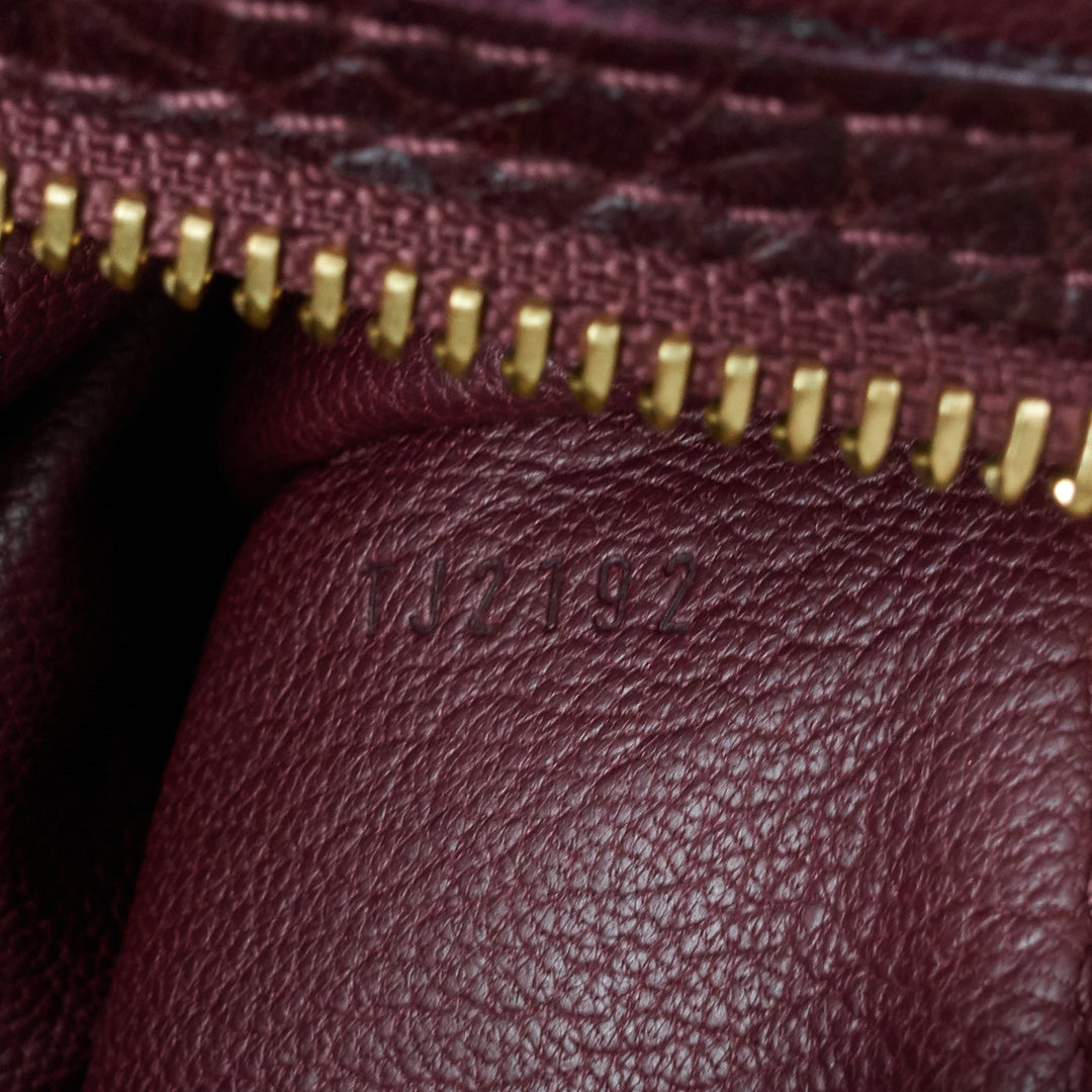 exotique majestueux bordeaux shoulder bag