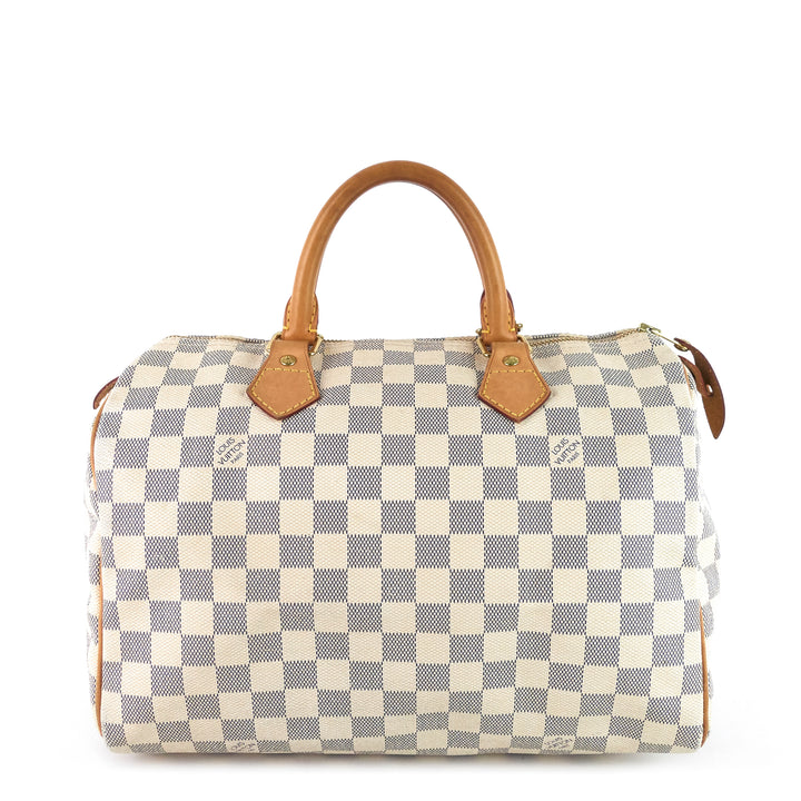 speedy 30 damier azur canvas handbag