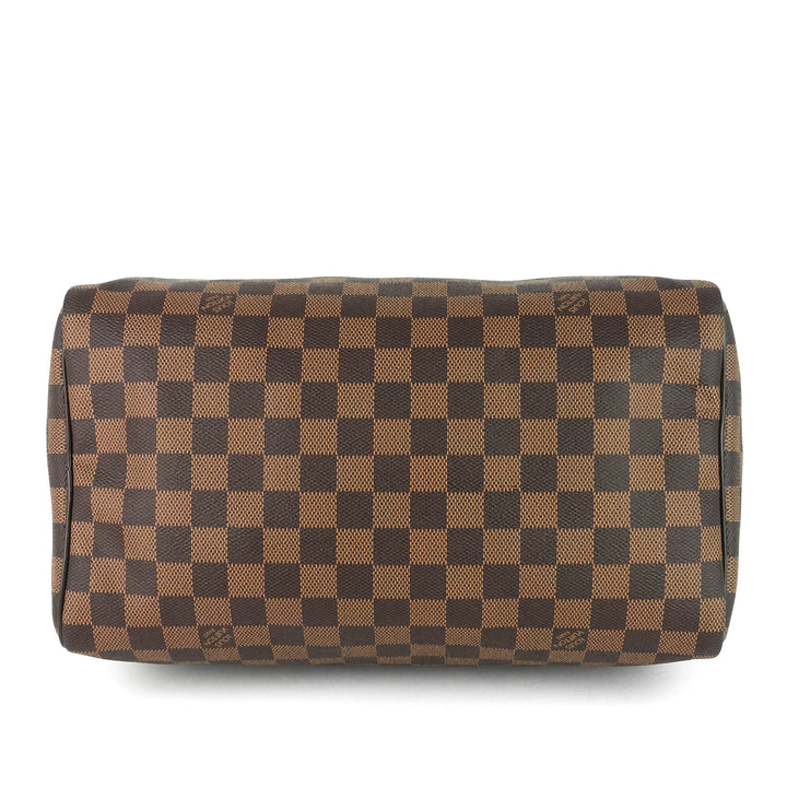 speedy 30 damier ebene canvas bag