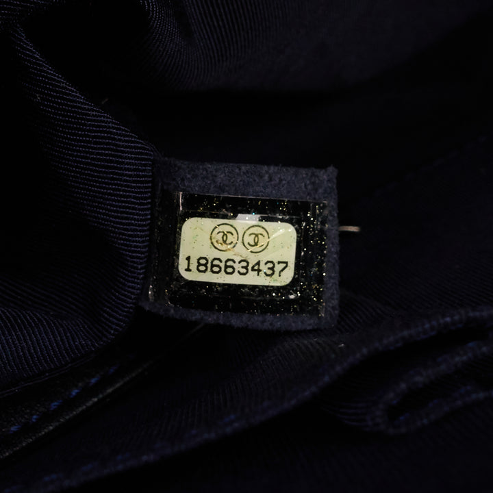 large boy bull suede flap bag
