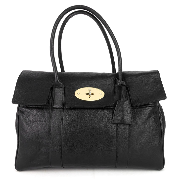 mulberry bayswater medium leather handbag