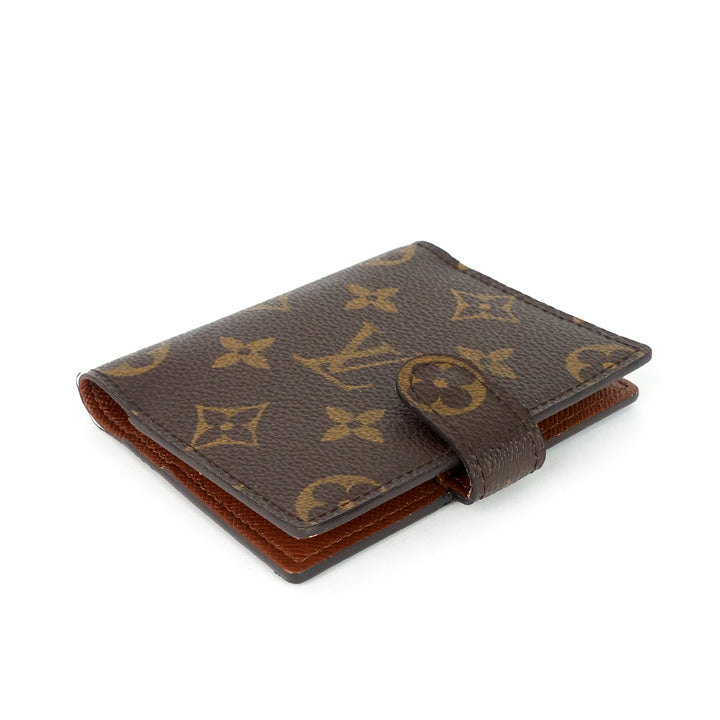 monogram canvas mini agenda cover