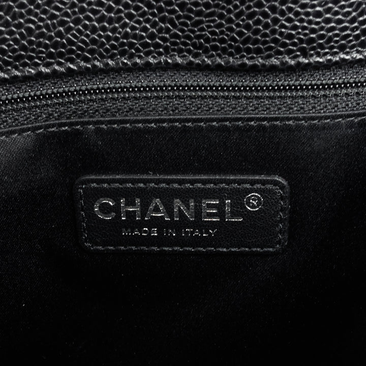 grand shopping tote gst caviar leather bag