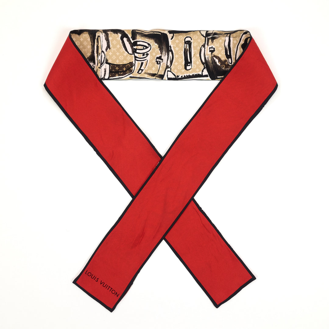 trunks bandeau silk twilly scarf