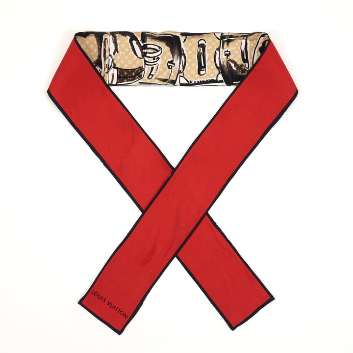 trunks bandeau silk twilly scarf