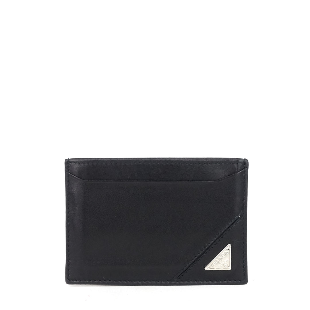 vitello leather card holder