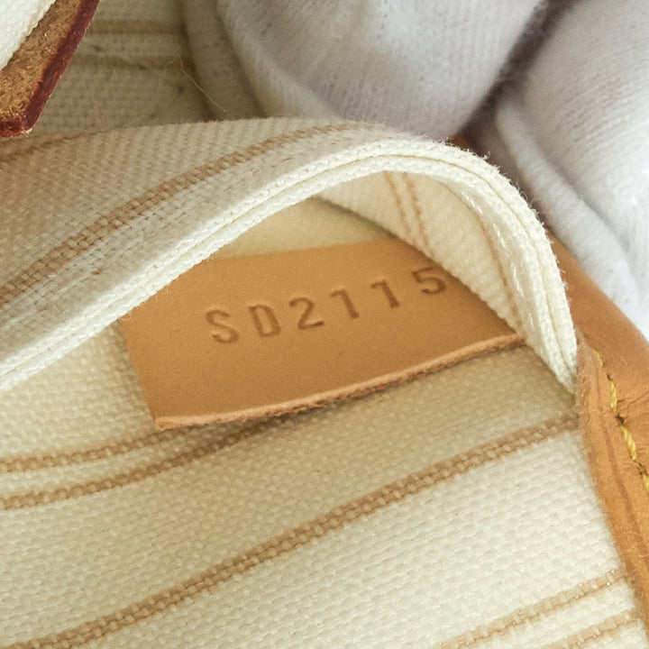 neverfull mm damier azur canvas bag
