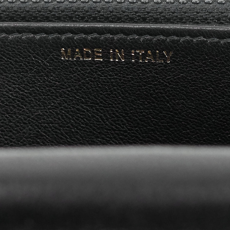 cc timeless lambskin wallet on chain woc