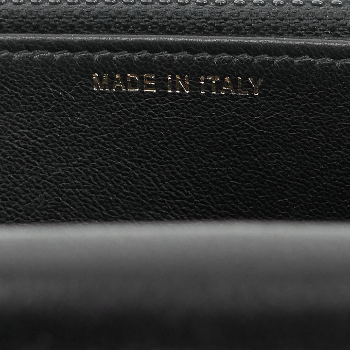 cc timeless lambskin wallet on chain woc