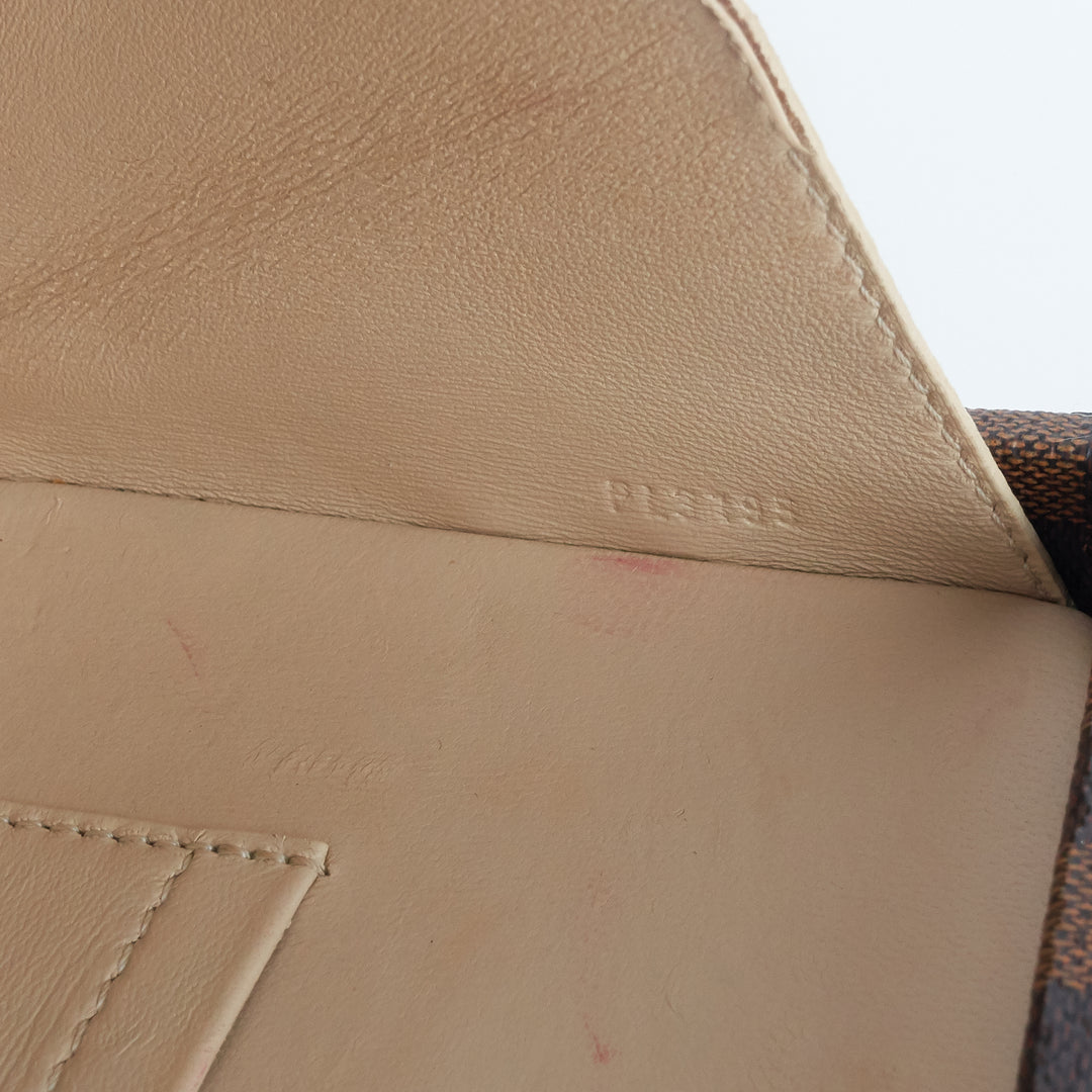 petite malle damier ebene cavas bag