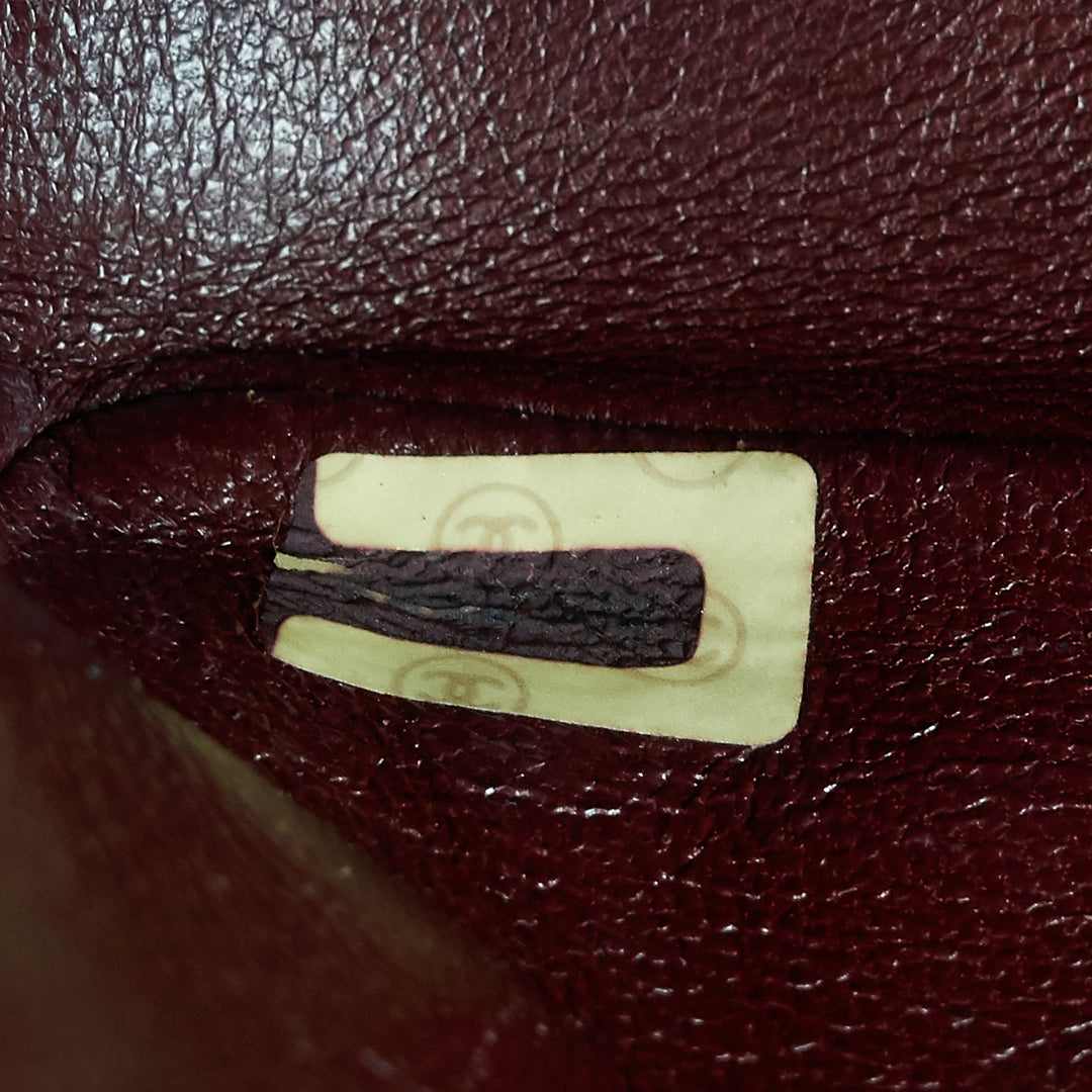 vintage medium lambskin flap bag