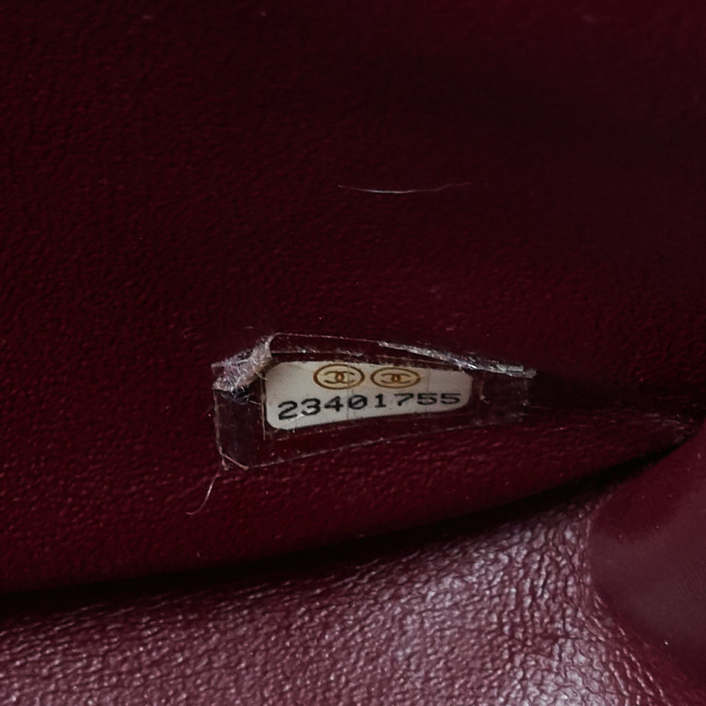 classic maxi double flap caviar shoulder bag