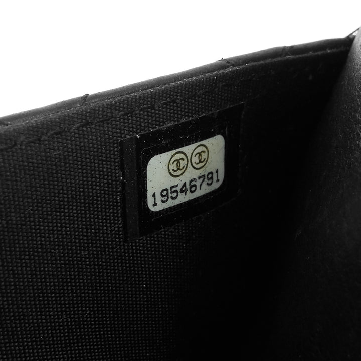 boy wallet on chain woc lambskin leather bag
