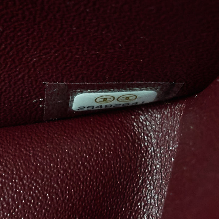classic double flap lambskin leather bag