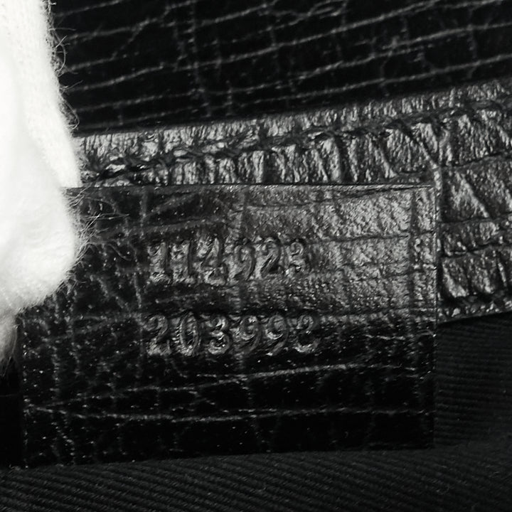 gg canvas horsebit chain clutch bag