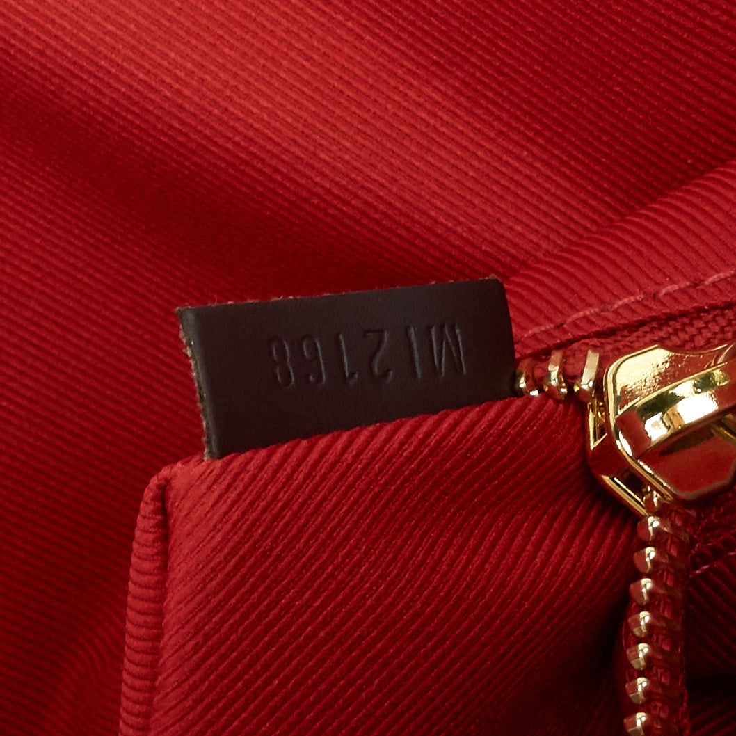 graceful pm damier ebene canvas bag