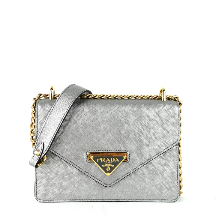 saffiano chain crossbody bag