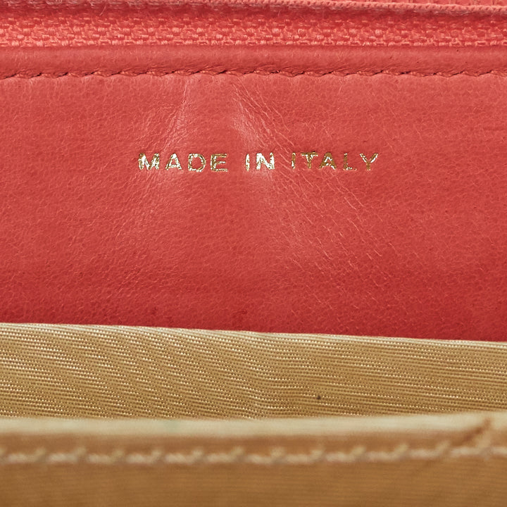 cc timeless caviar zip around wallet