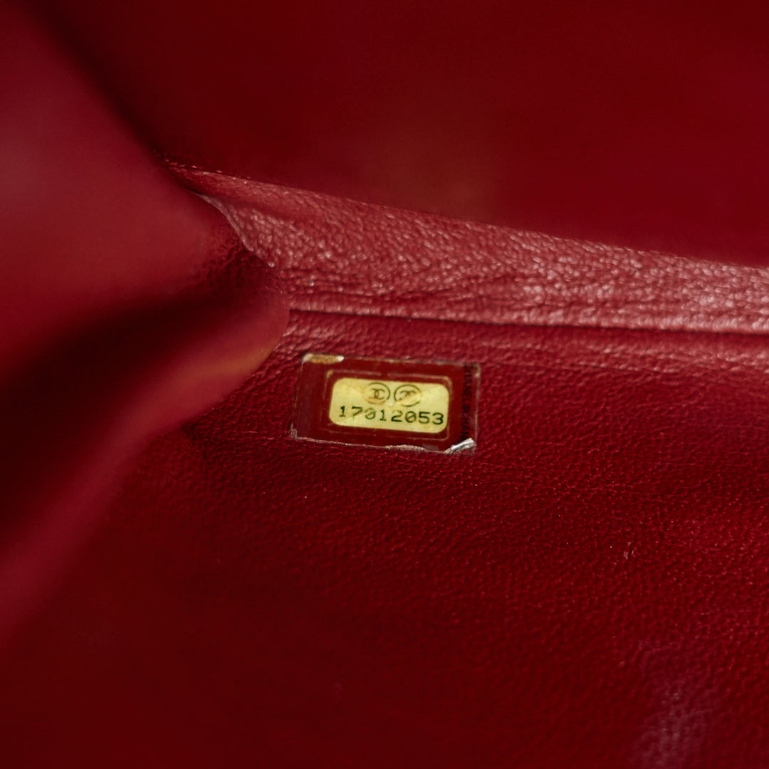 quilted caviar new clutch with chain bag