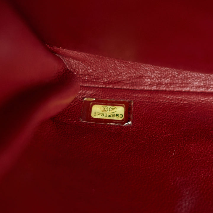 quilted caviar new clutch with chain bag