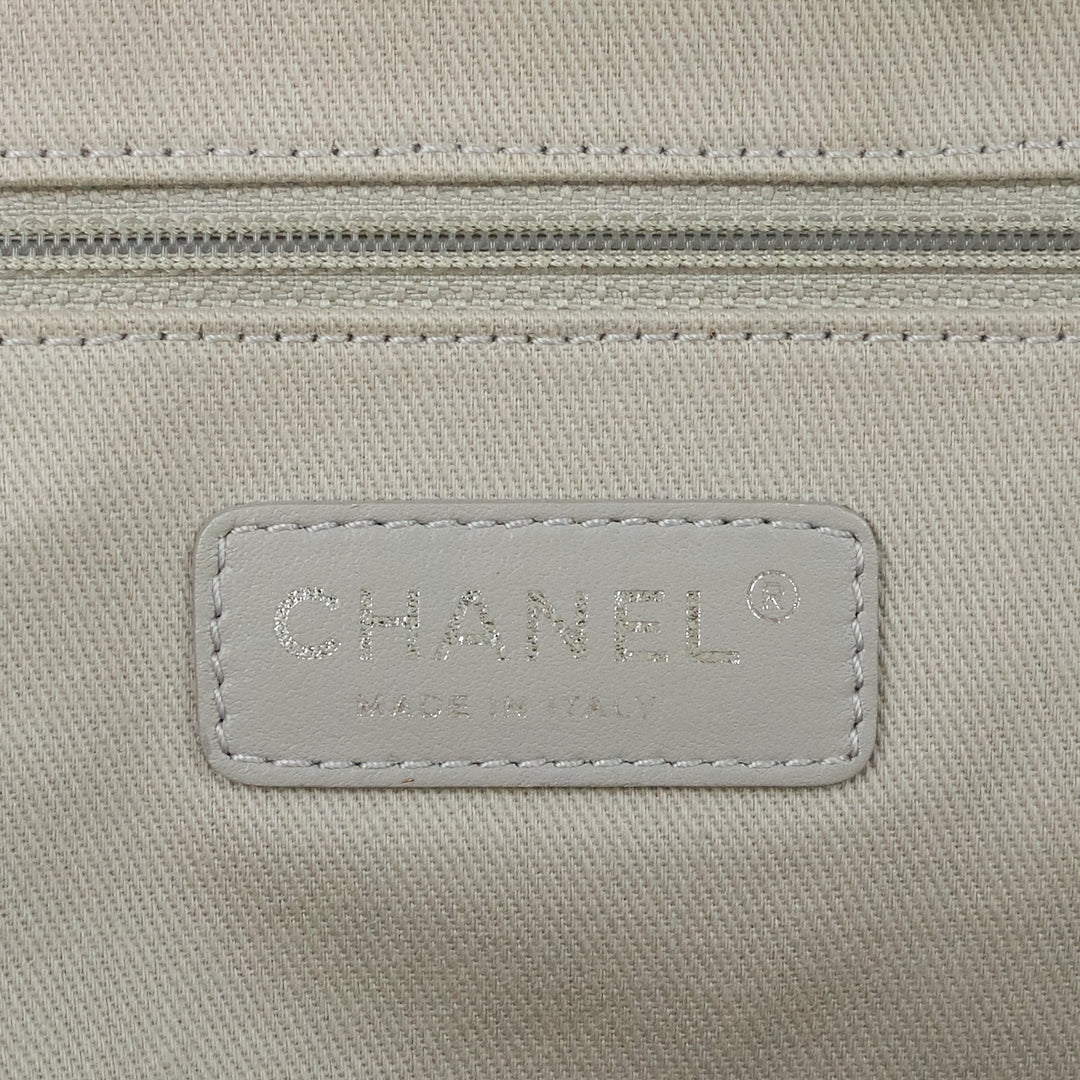 deauville large calf leather bag