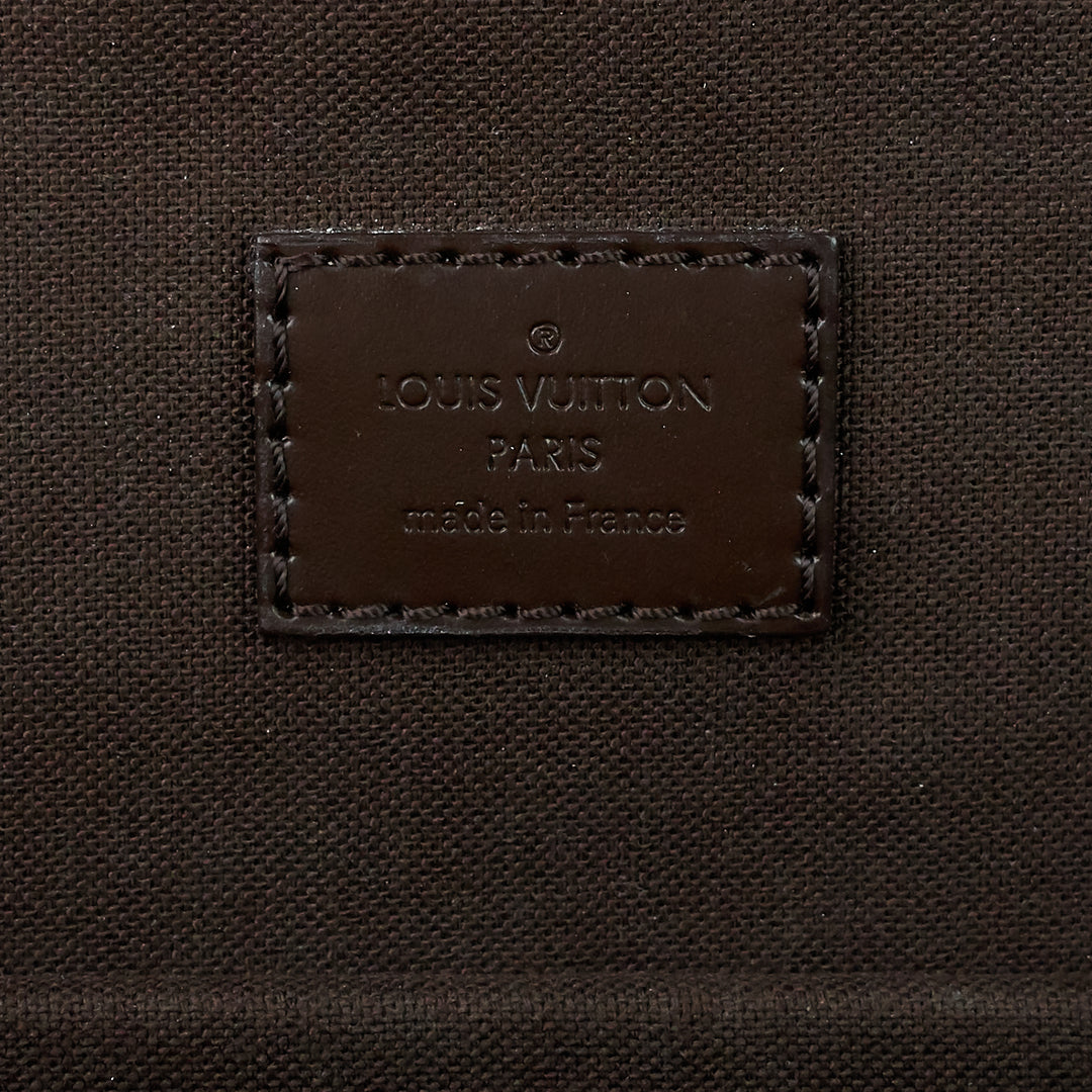 icare damier ebene canvas computer bag