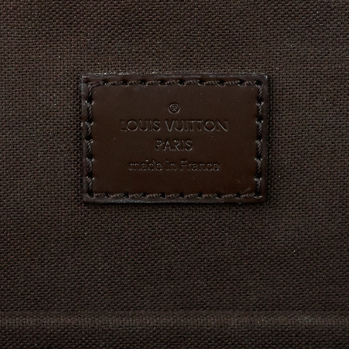 icare damier ebene canvas computer bag
