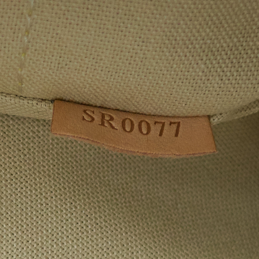 naviglio damier azur canvas messenger bag