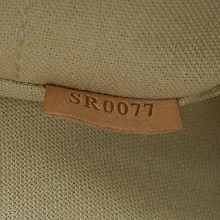 naviglio damier azur canvas messenger bag