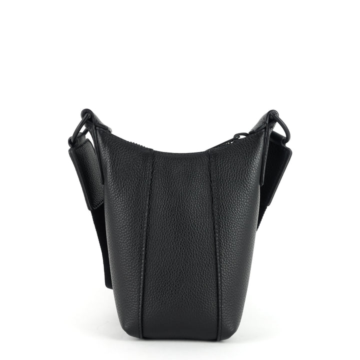 hourglass calfskin messenger bag