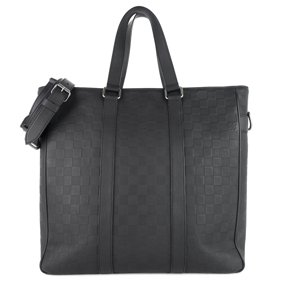 tadao damier infini leather bag