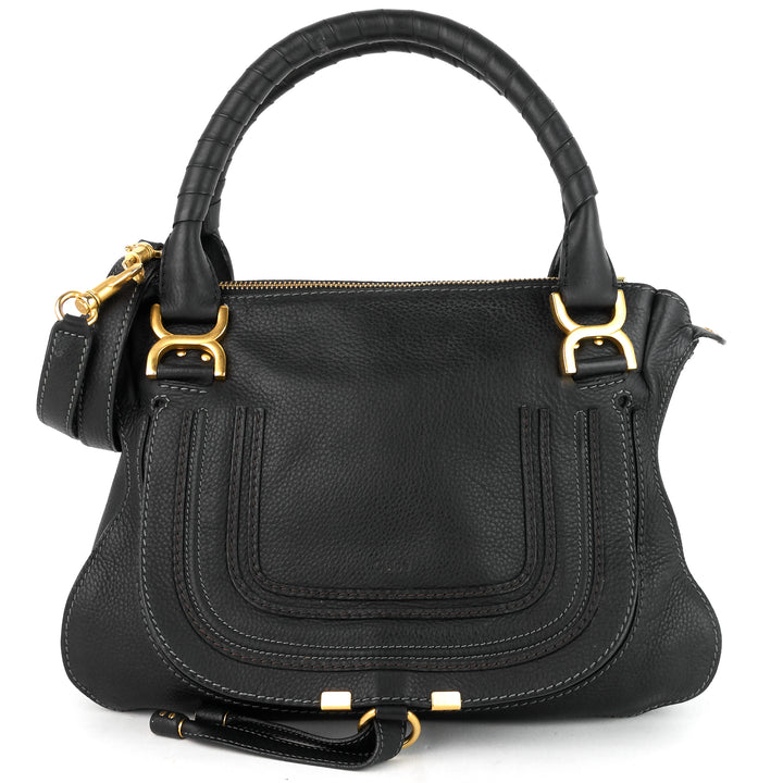 marcie calfskin leather handbag