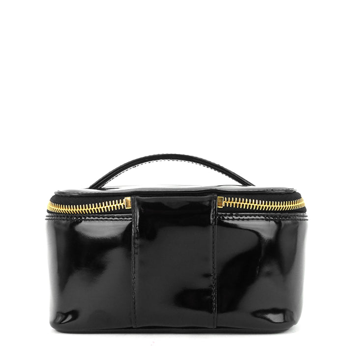 patent leather cc vanity case