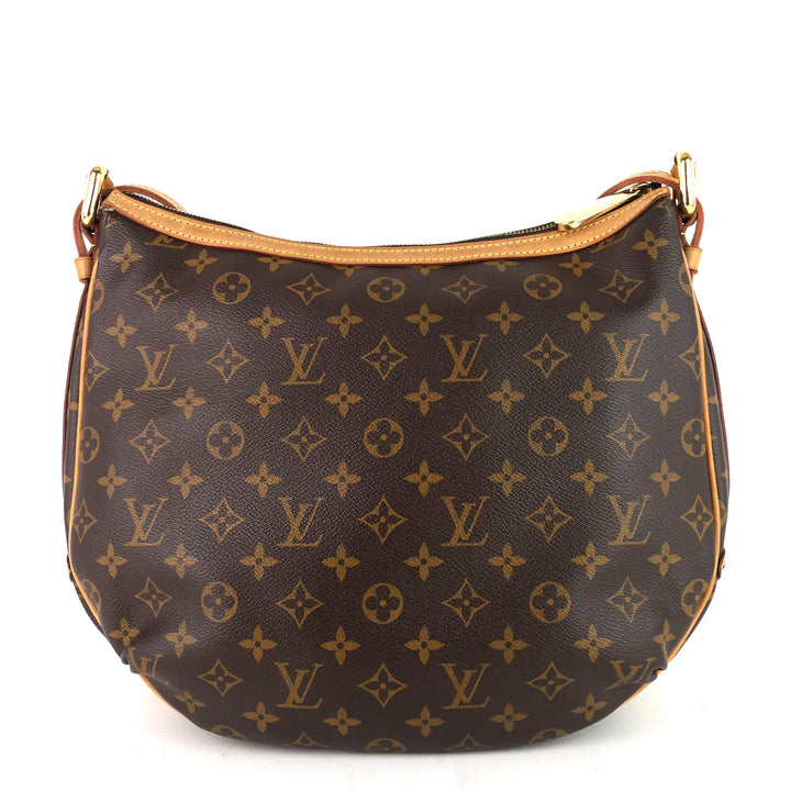 tulum gm monogram canvas hobo bag