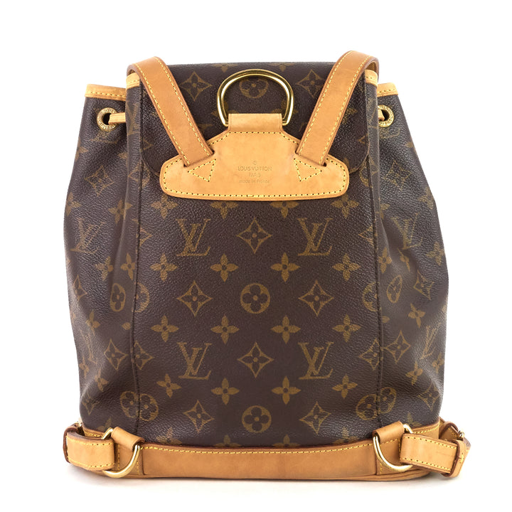 montsouris mm monogram canvas backpack bag
